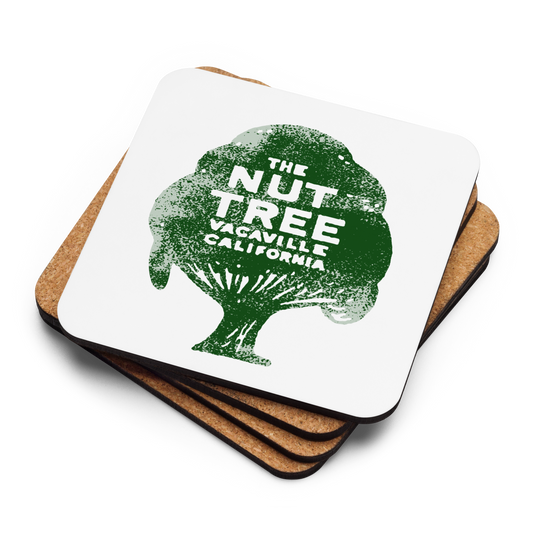 Nut Tree: Cork-back coaster
