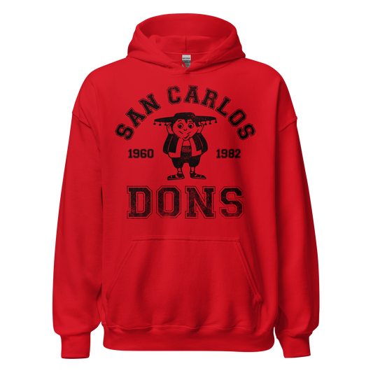 San Carlos High Dons: Unisex Hoodie