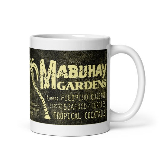 Mabuhay Gardens: White glossy mug