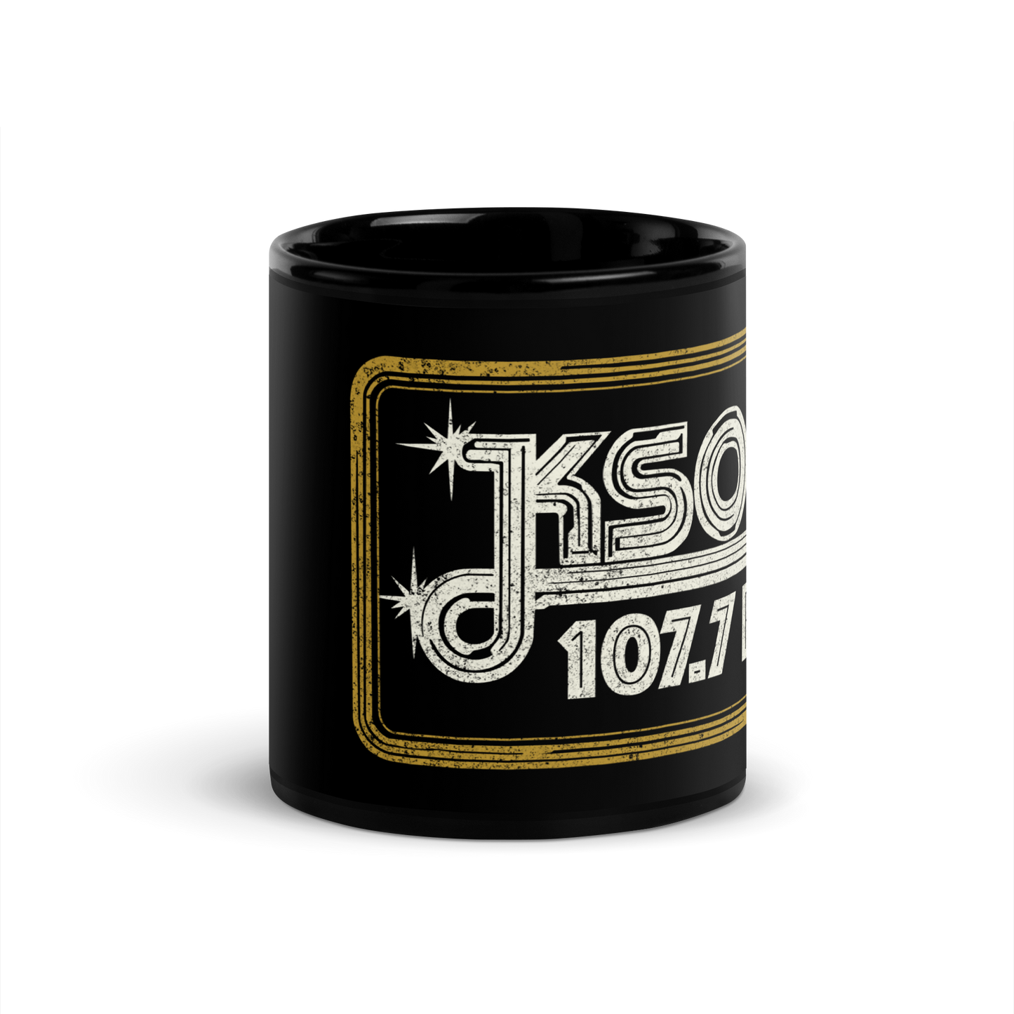 KSOL Radio: Black Glossy Mug