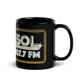 KSOL Radio: Black Glossy Mug
