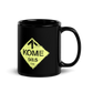 KOME: Black Glossy Mug