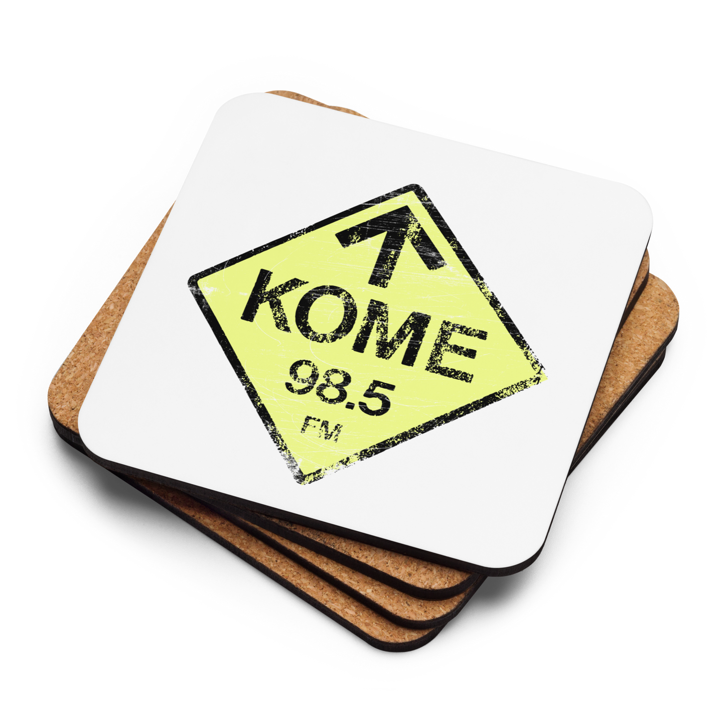 KOME: Cork-back coaster