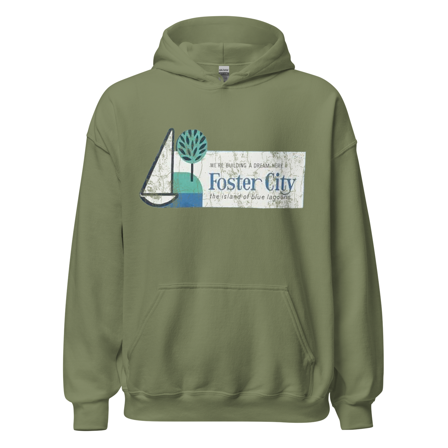 Foster City Billboard: Unisex Hoodie