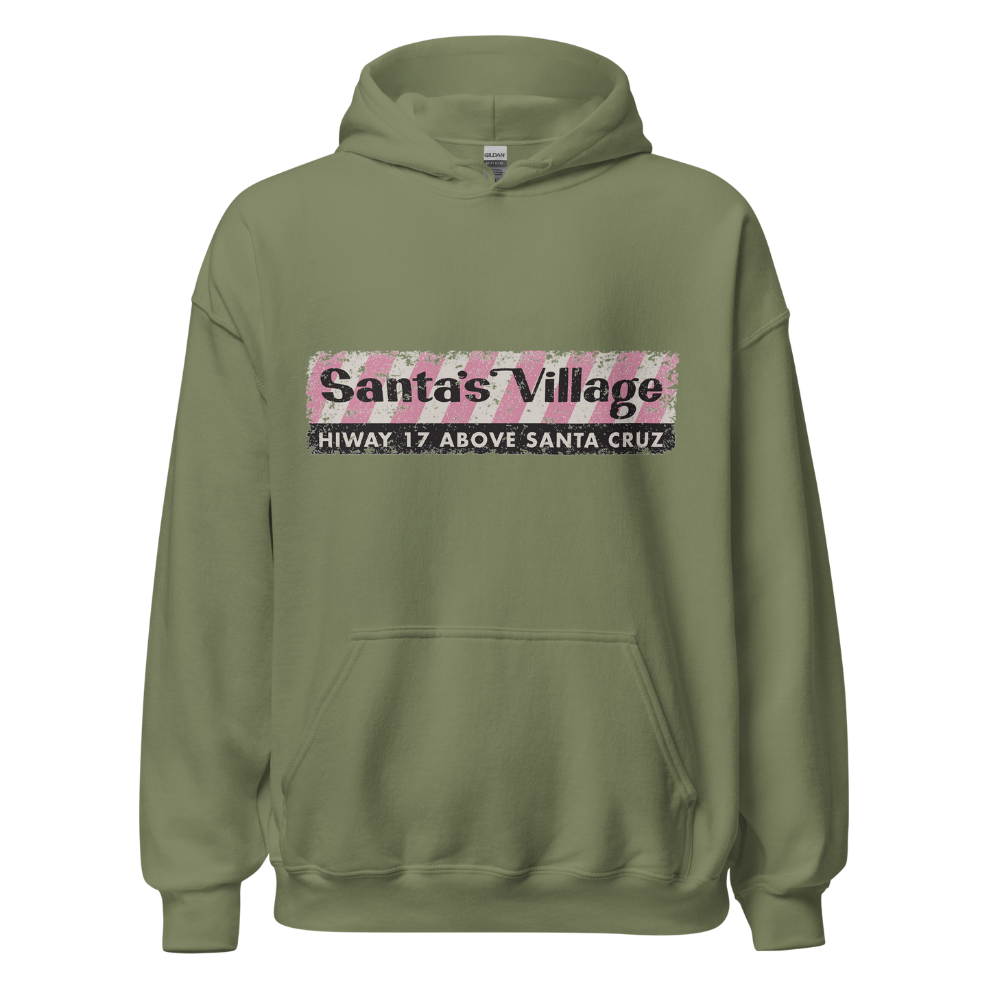 Santa's Village: Unisex Hoodie