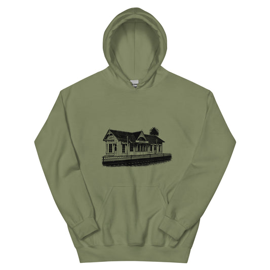 Menlo Park Train Depot: Unisex Hoodie