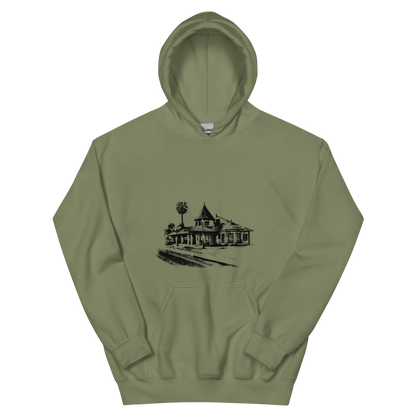 San Carlos Train Depot: Unisex Hoodie