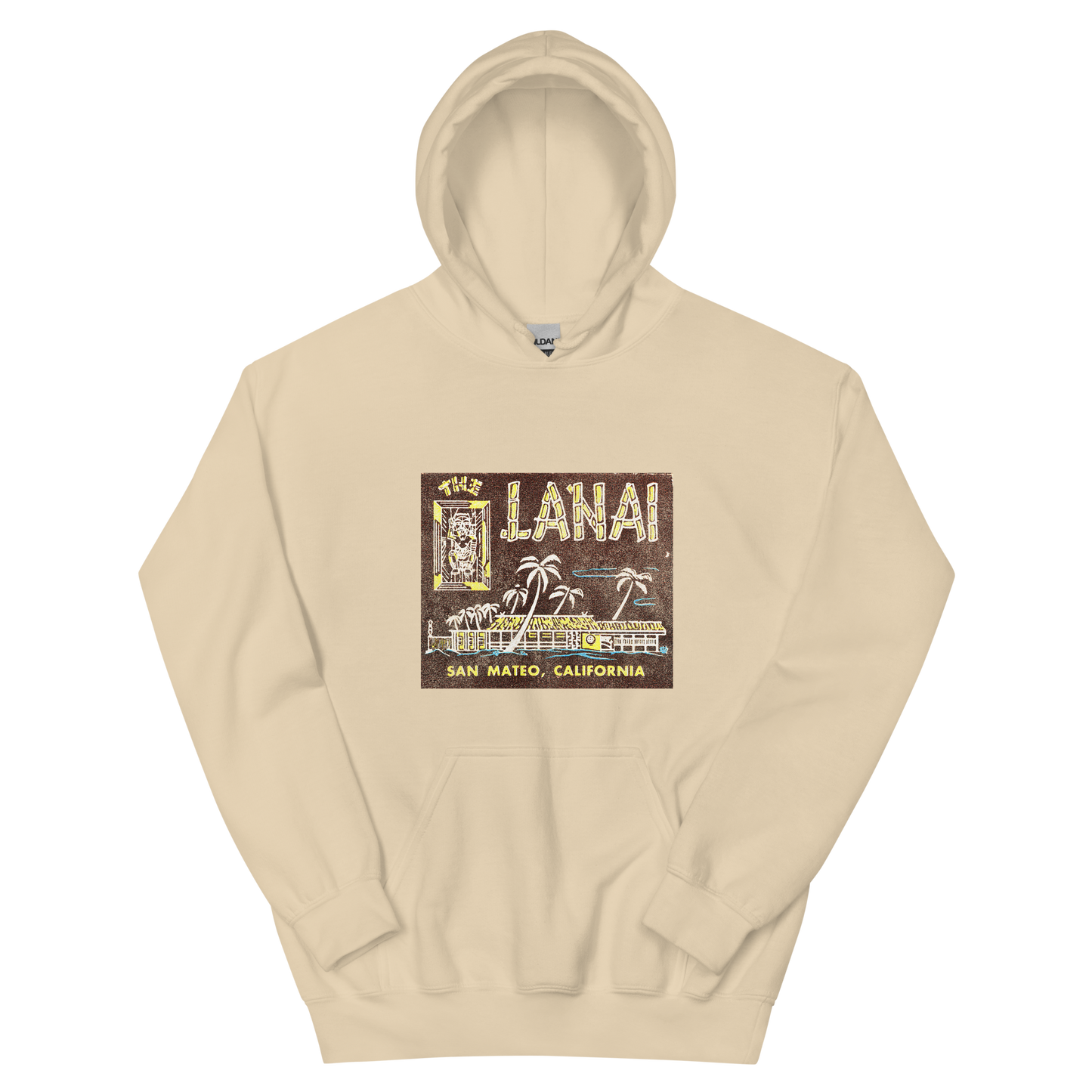 The Lanai Tiki Bar: Unisex Hoodie