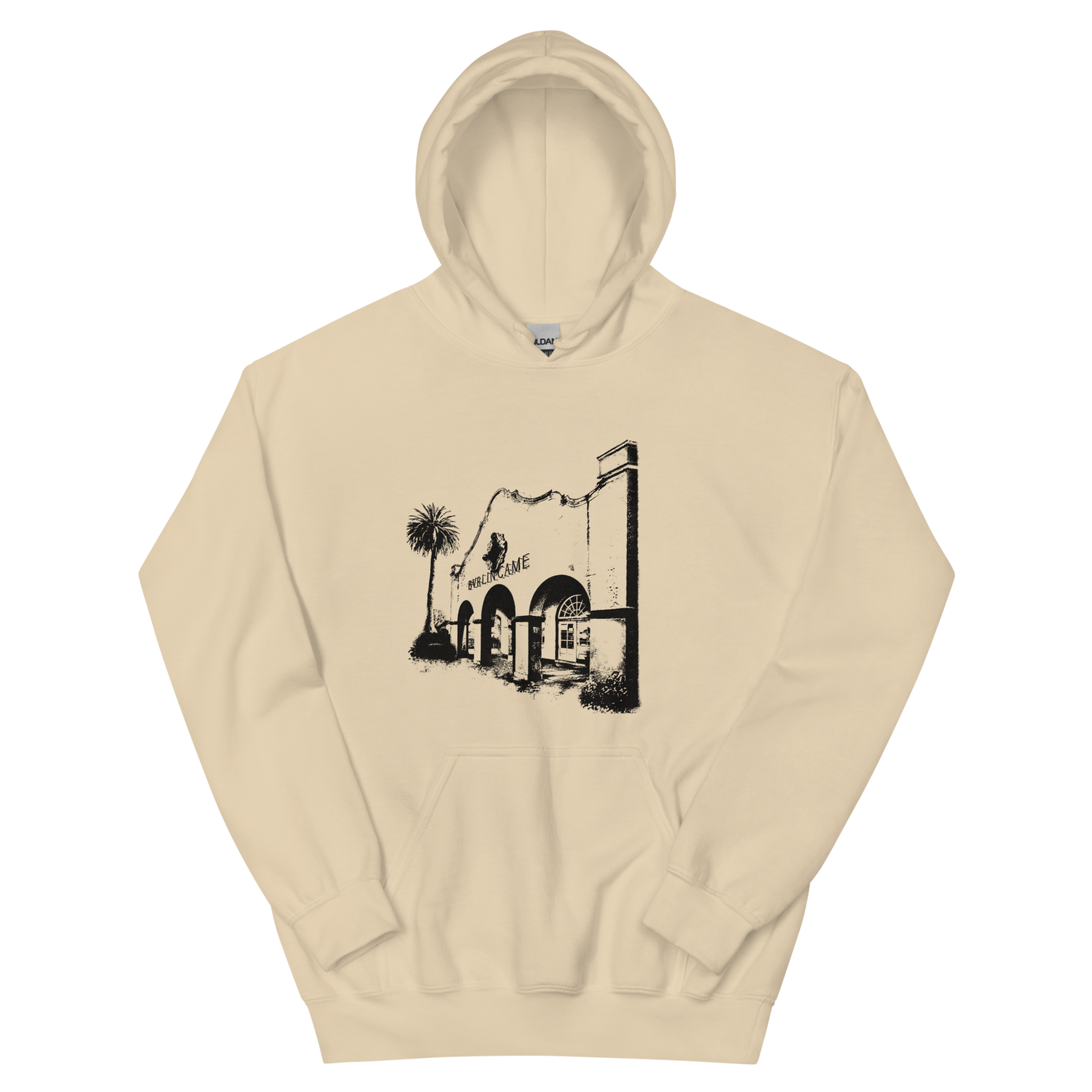 Burlingame Train Depot: Unisex Hoodie