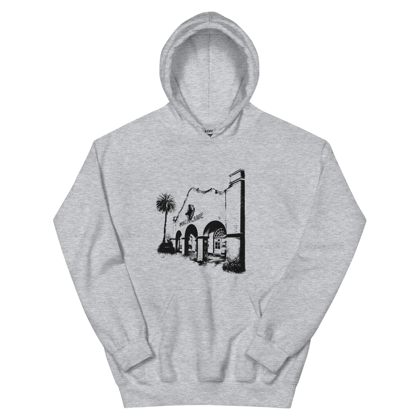 Burlingame Train Depot: Unisex Hoodie