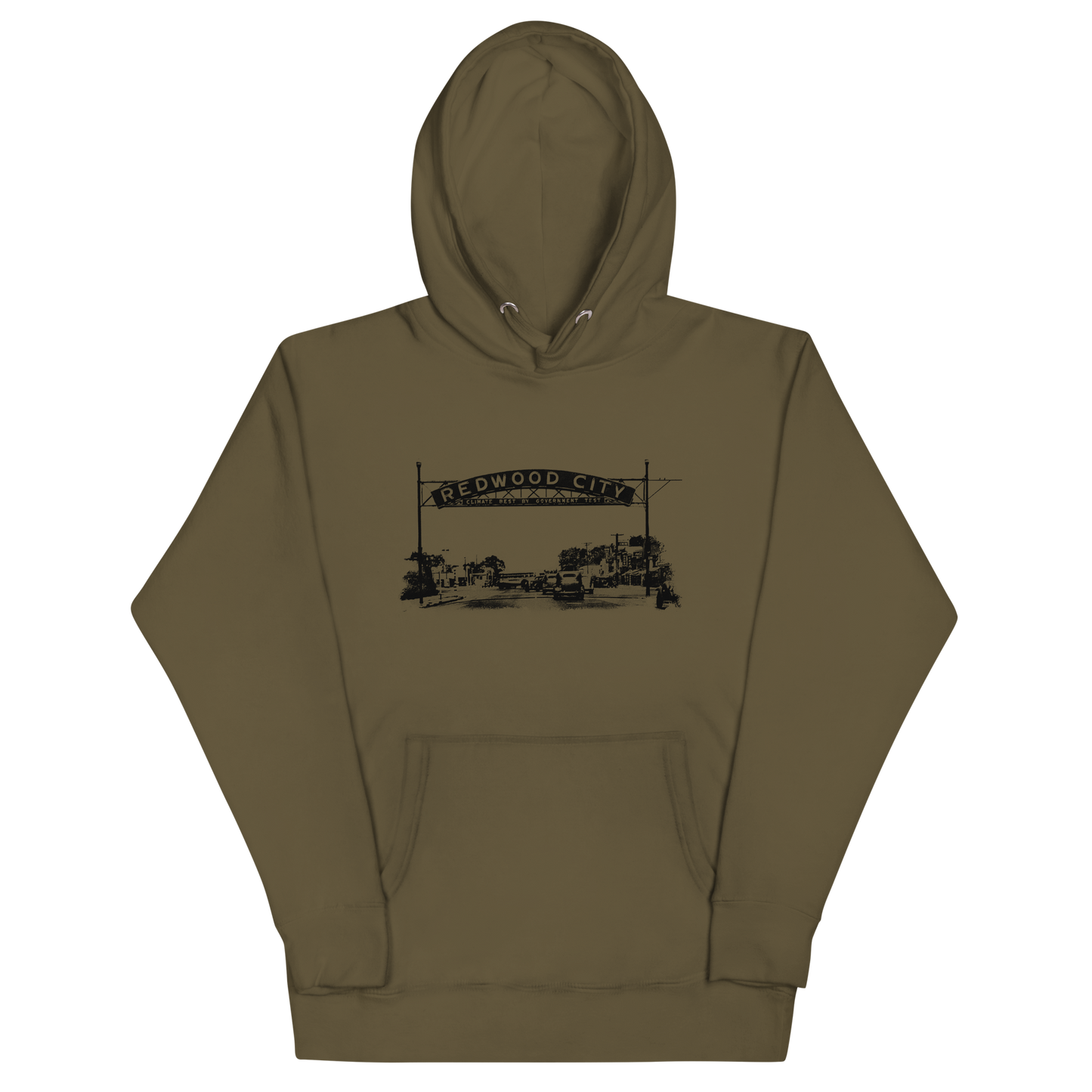 Redwood City Arch: Unisex Hoodie