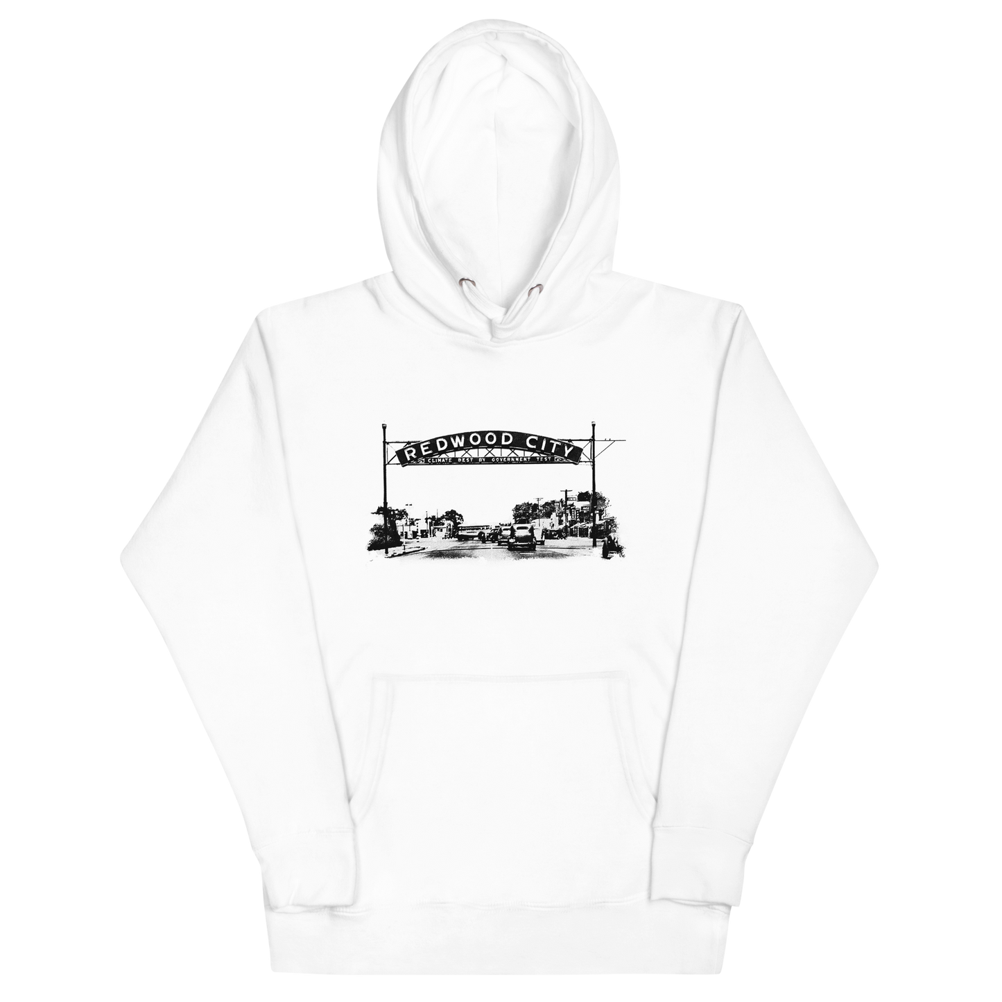 Redwood City Arch: Unisex Hoodie