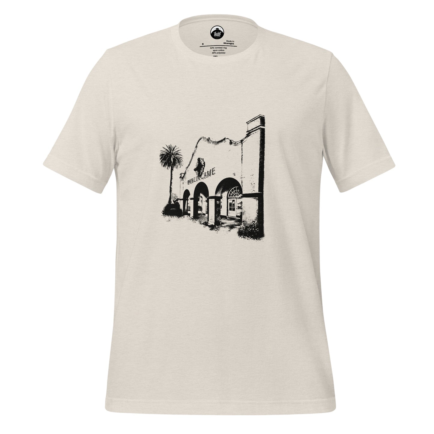 Burlingame Train Depot: Unisex Tee