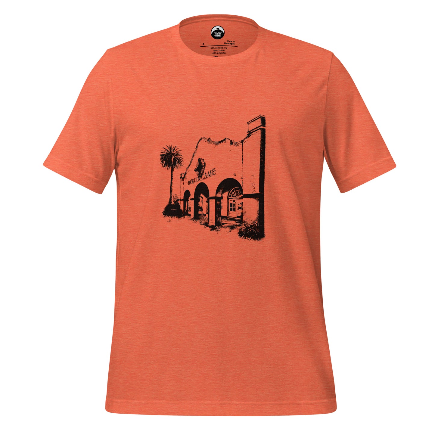 Burlingame Train Depot: Unisex Tee