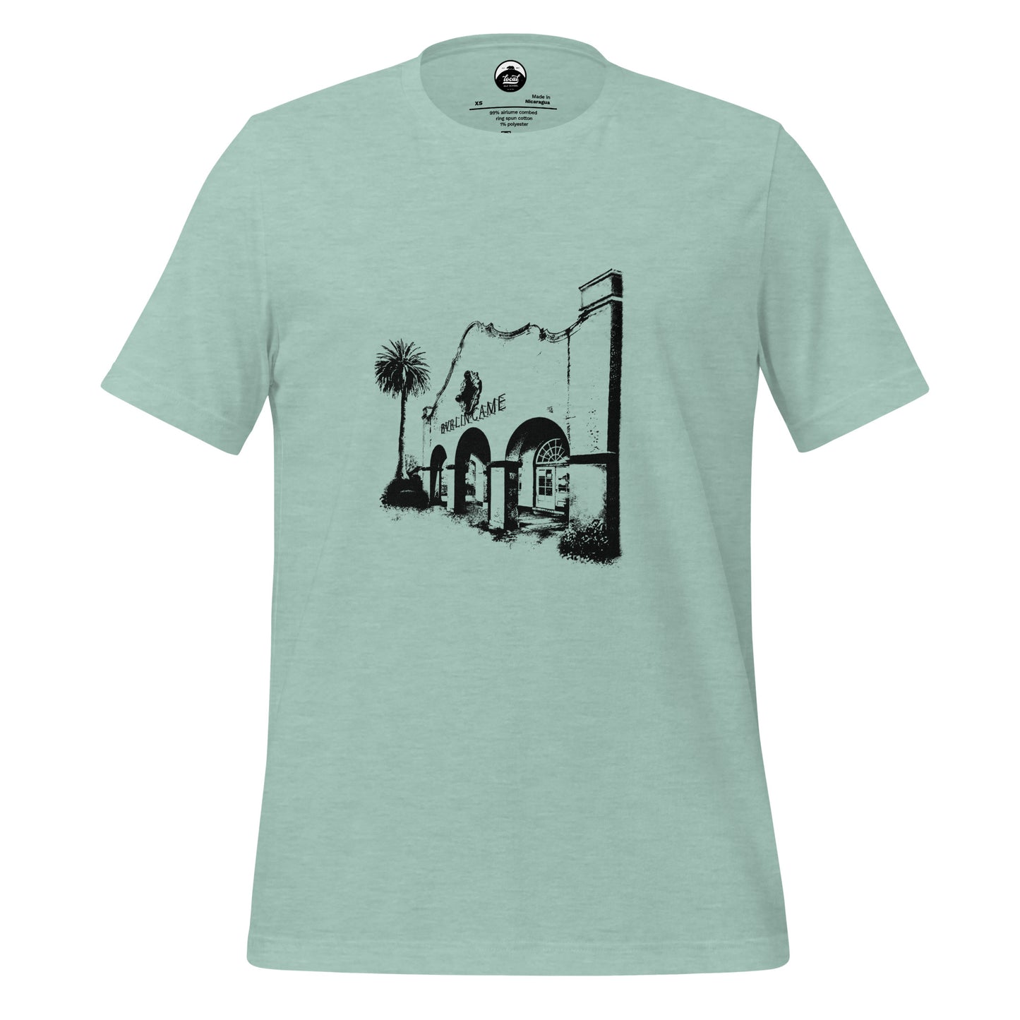 Burlingame Train Depot: Unisex Tee