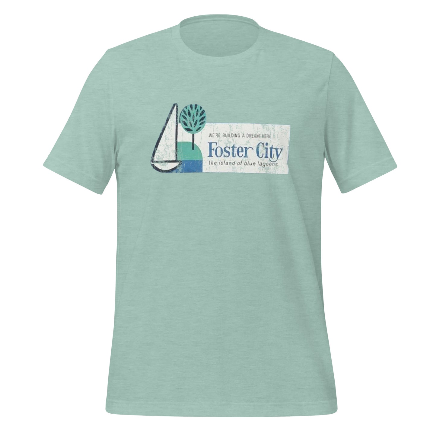 Vintage Foster City: Unisex Tee