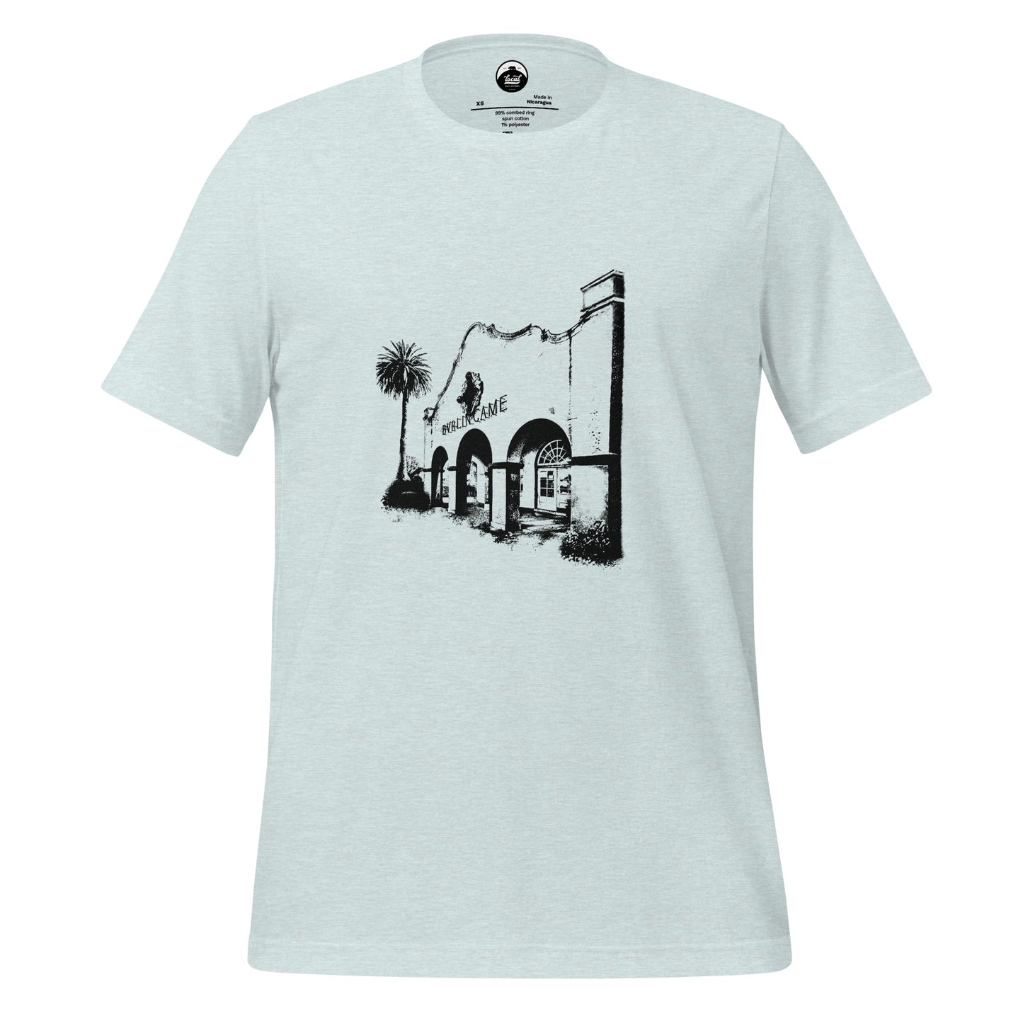 Burlingame Train Depot: Unisex Tee