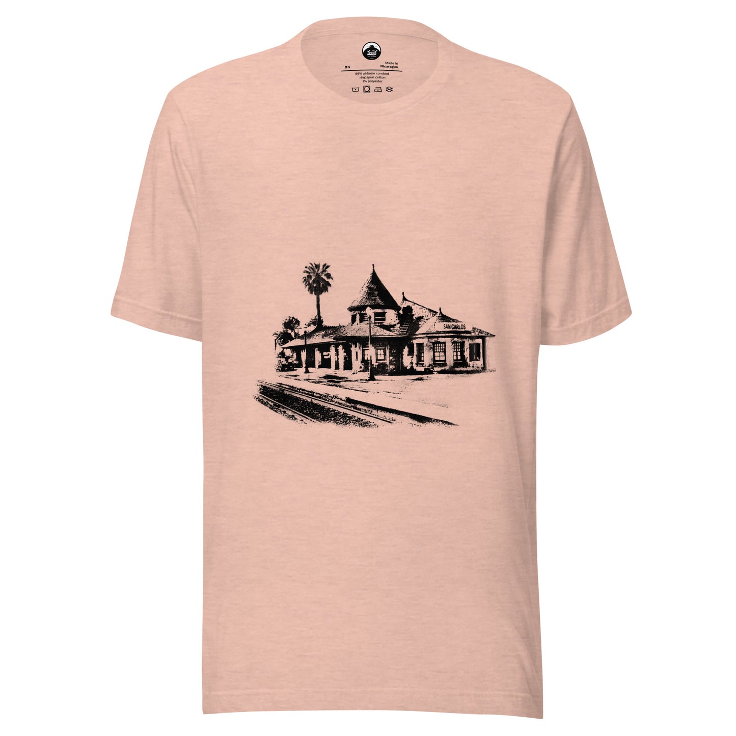 San Carlos Train Depot: Unisex Tee