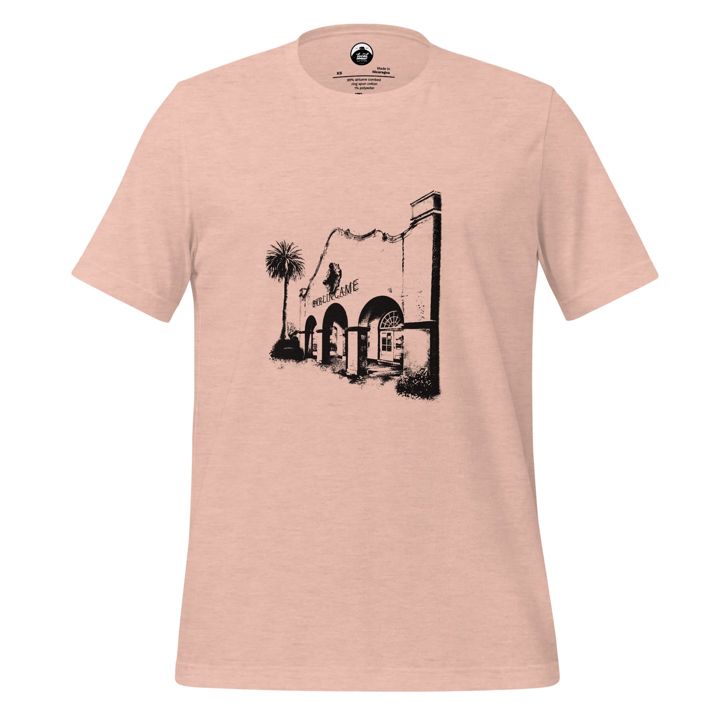 Burlingame Train Depot: Unisex Tee