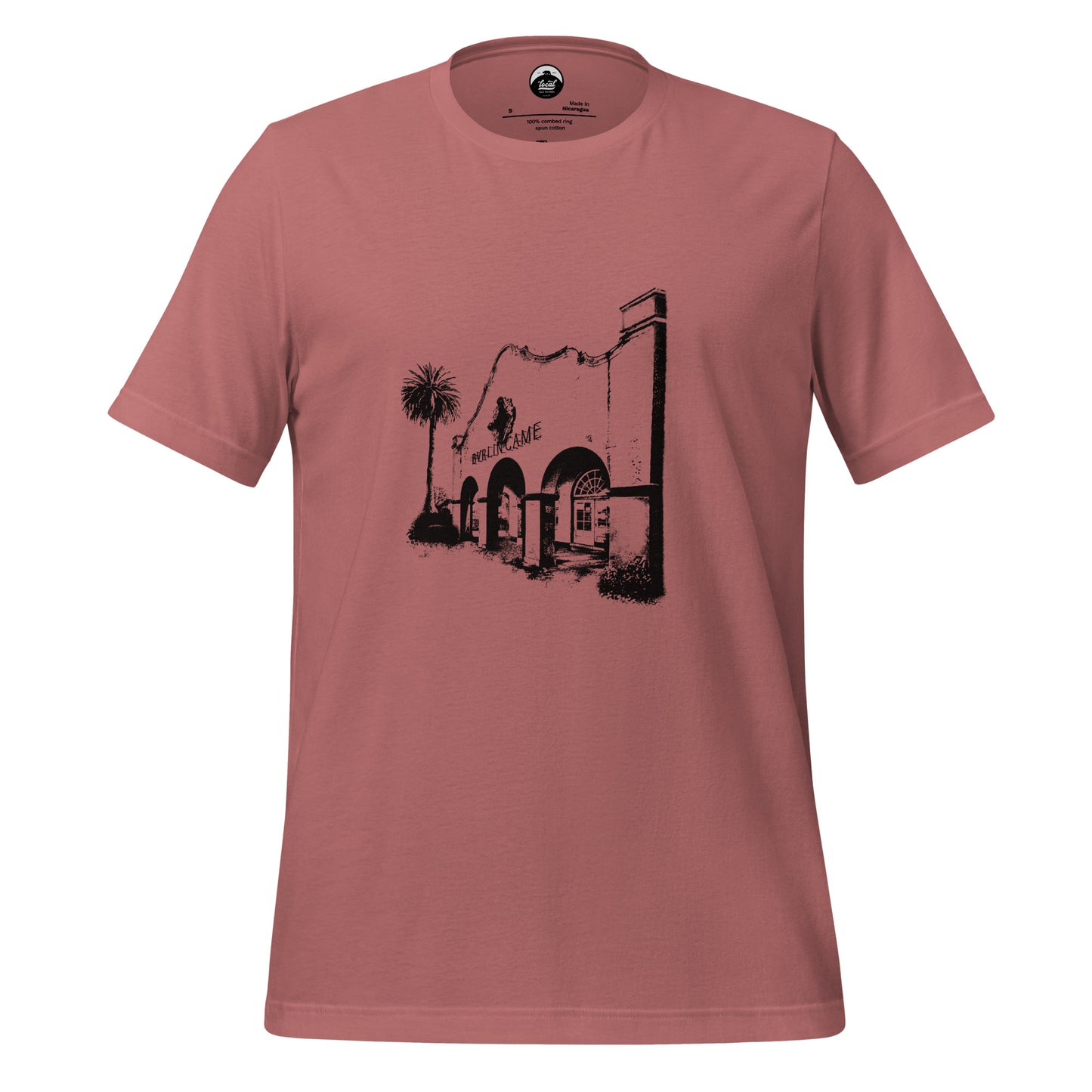 Burlingame Train Depot: Unisex Tee