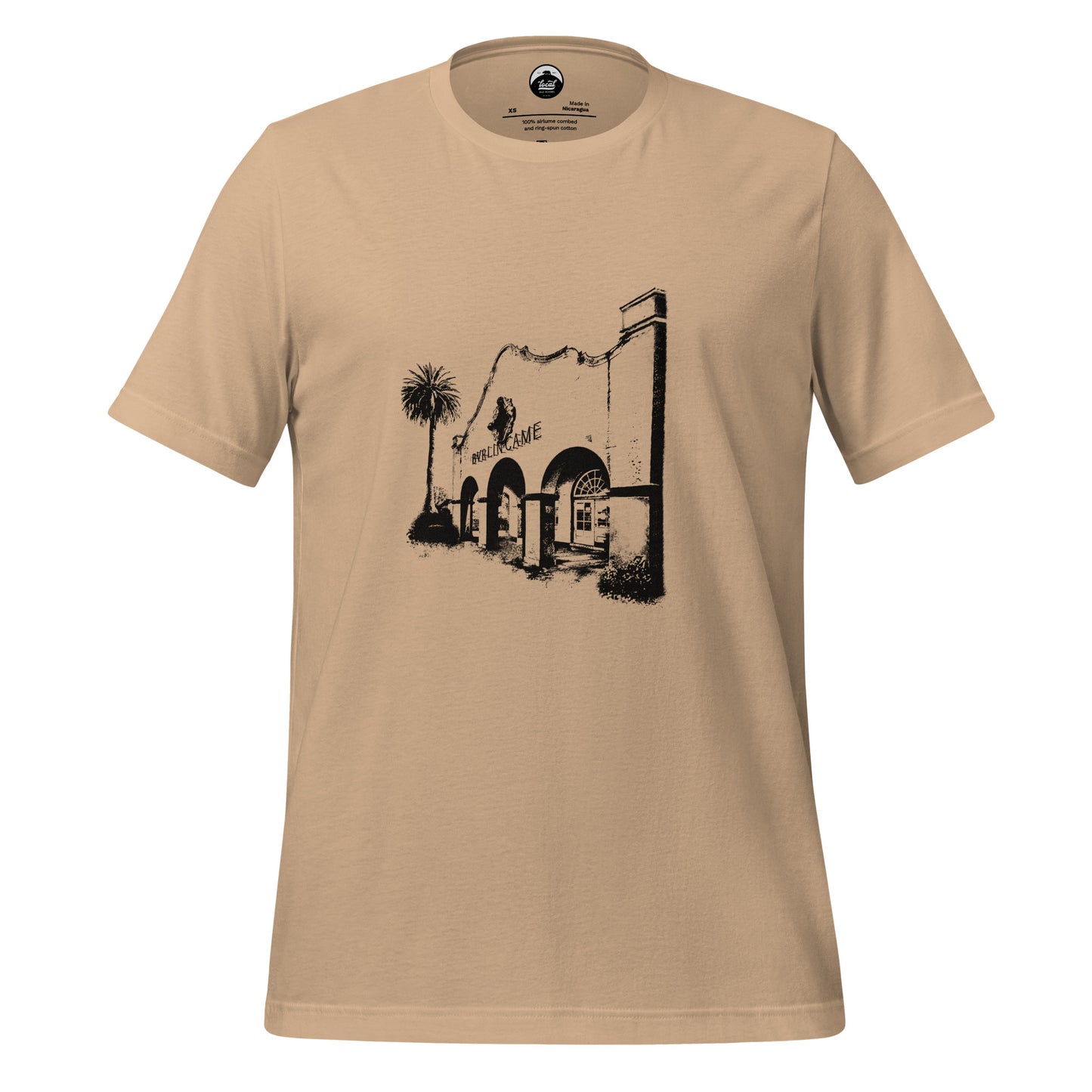 Burlingame Train Depot: Unisex Tee