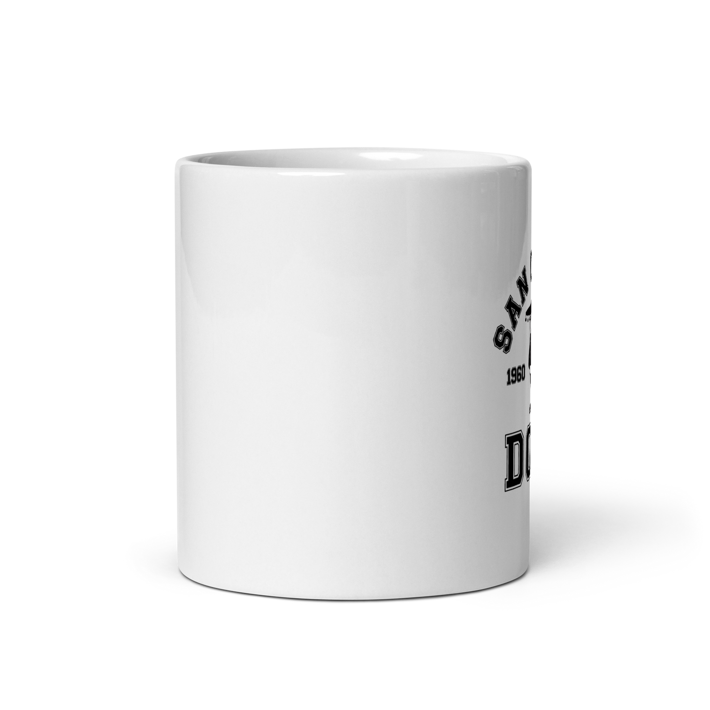 San Carlos Dons: White glossy mug