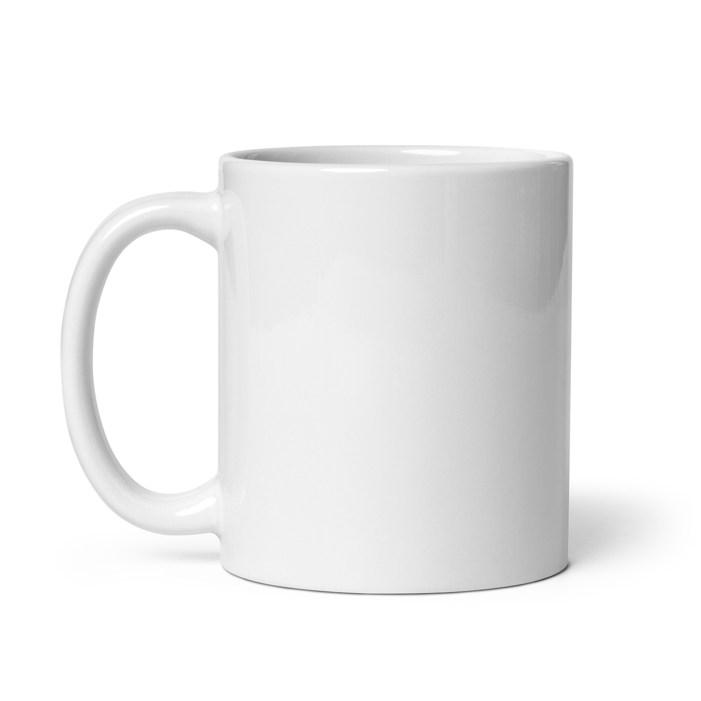 KOME: White glossy mug