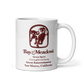 Bay Meadows: White glossy mug