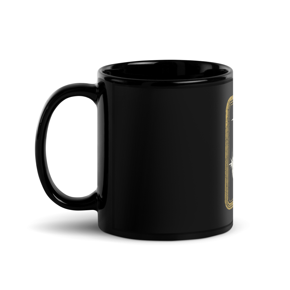 KSOL Radio: Black Glossy Mug - Image 2