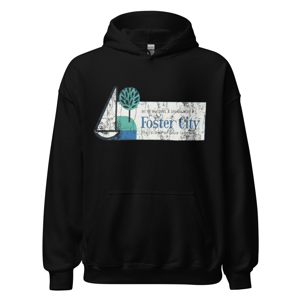 Foster City Billboard: Unisex Hoodie - Image 2