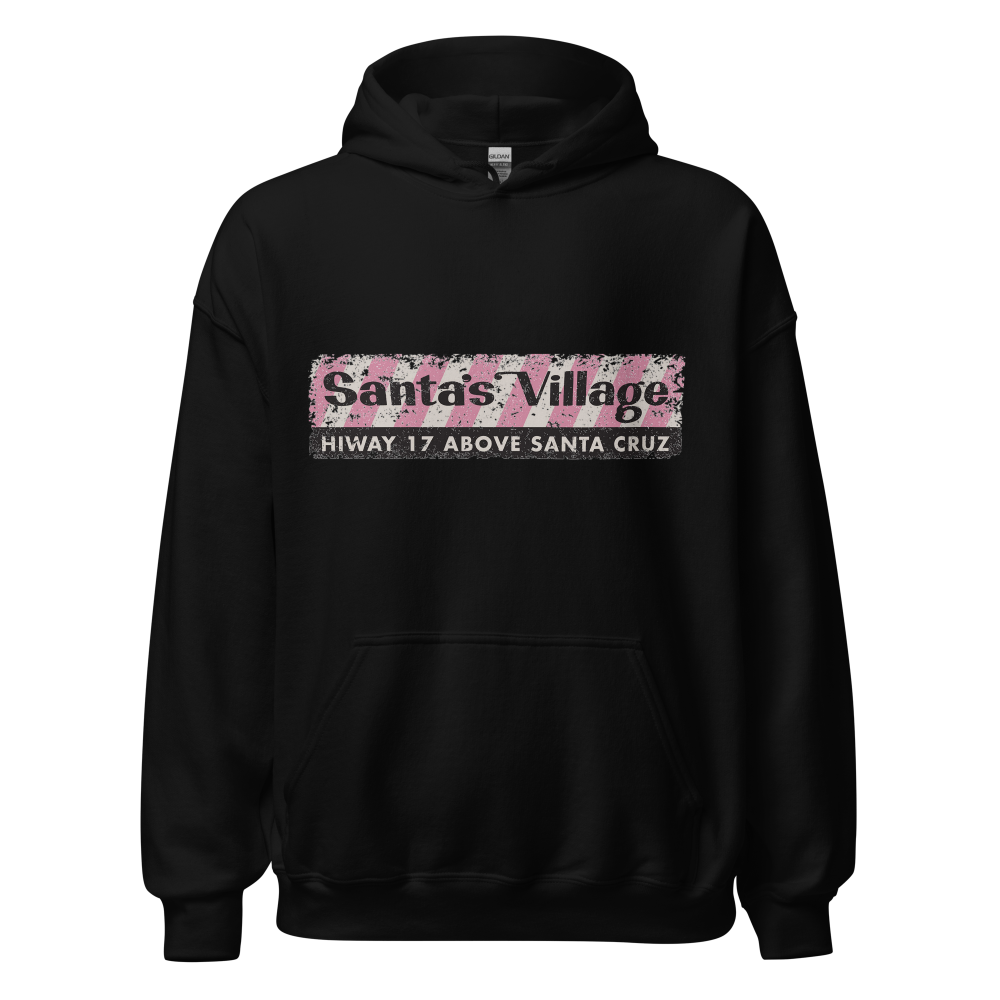 Santa's Village: Unisex Hoodie - Image 2