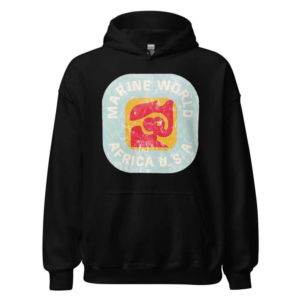 Marine World Africa USA: Unisex Hoodie - Image 2