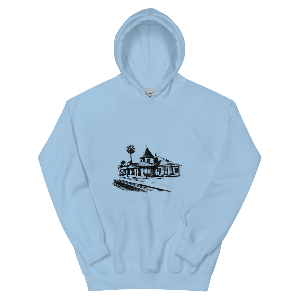 San Carlos Train Depot: Unisex Hoodie