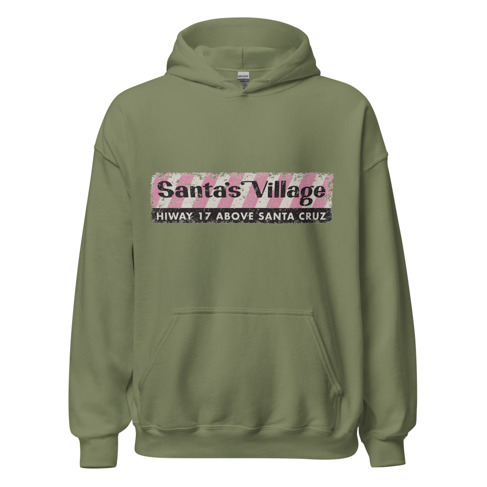 Santa's Village: Unisex Hoodie - Image 3
