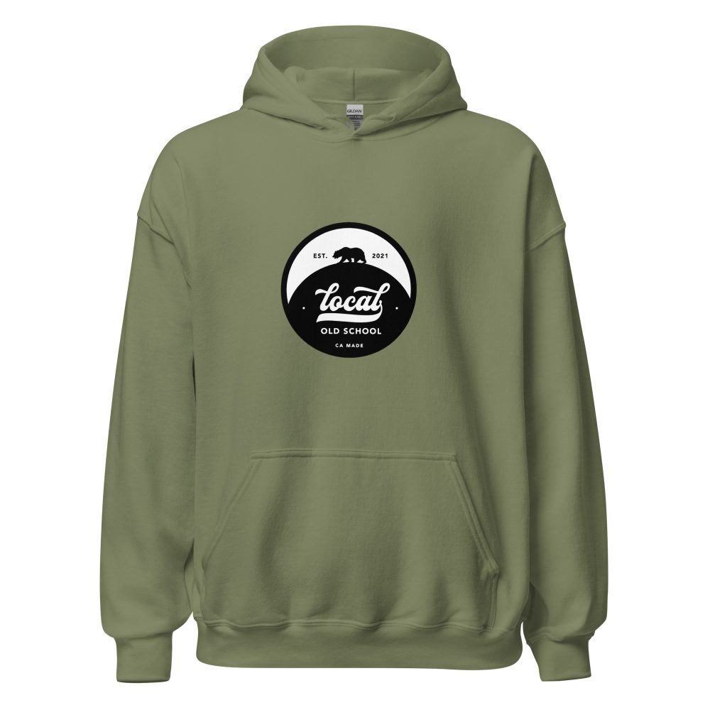 Local Old School Logo: Unisex Hoodie - Image 3