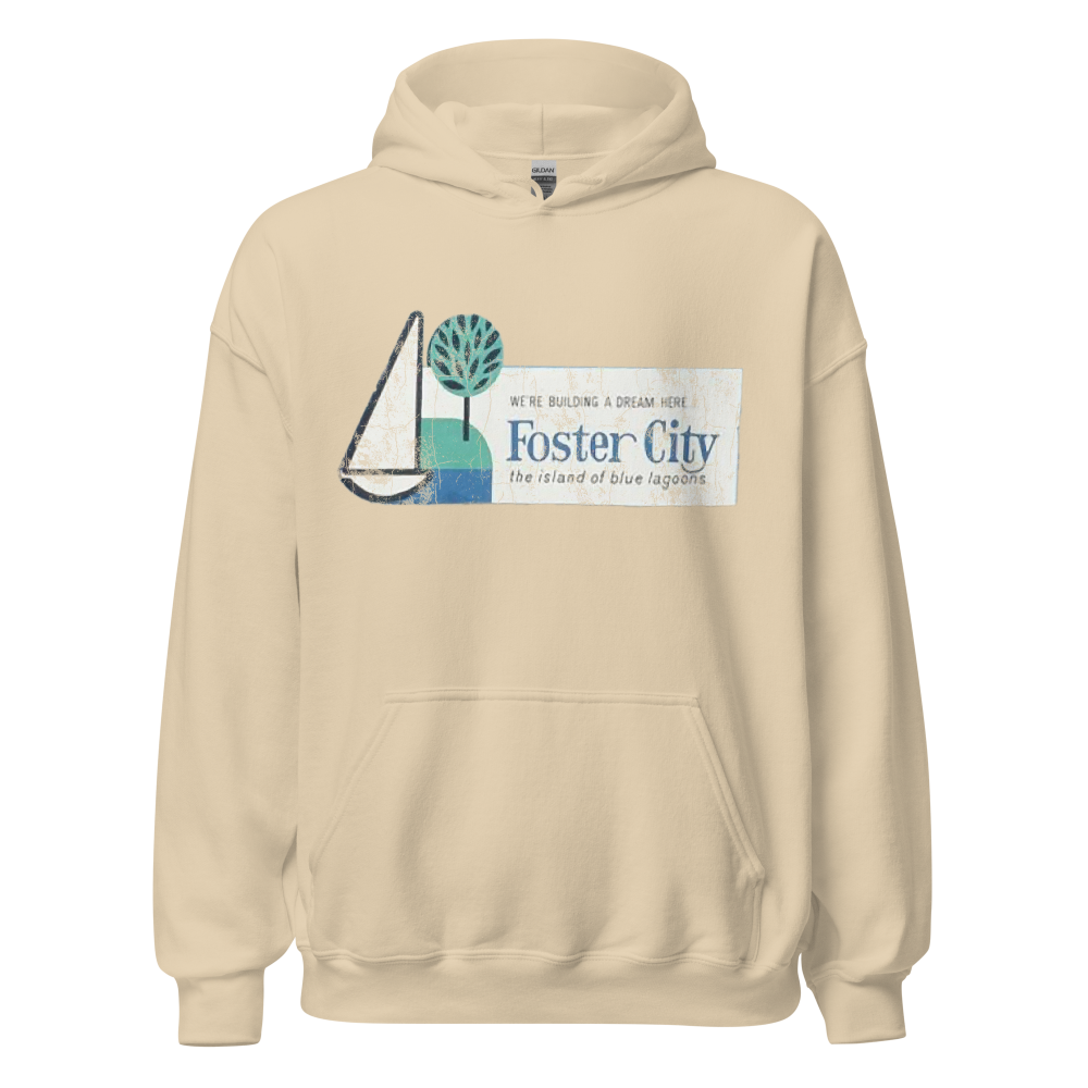 Foster City Billboard: Unisex Hoodie - Image 4