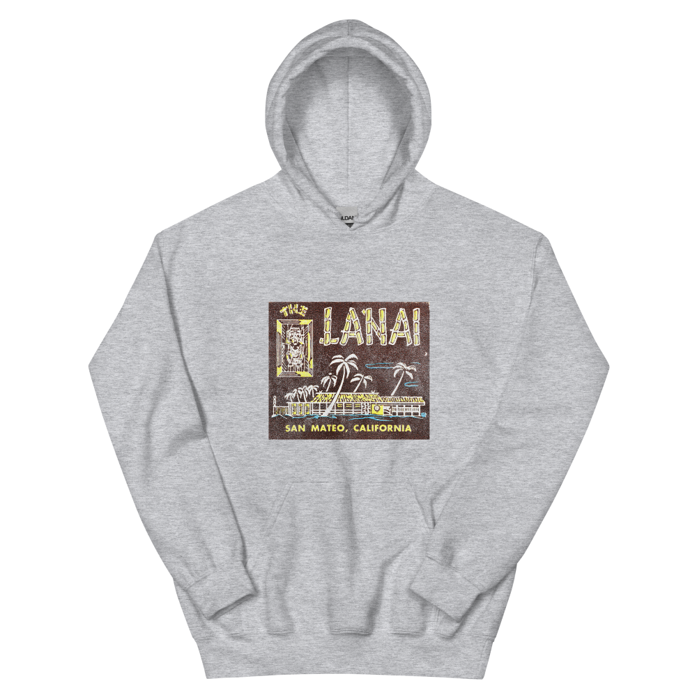 The Lanai Tiki Bar: Unisex Hoodie - Image 3