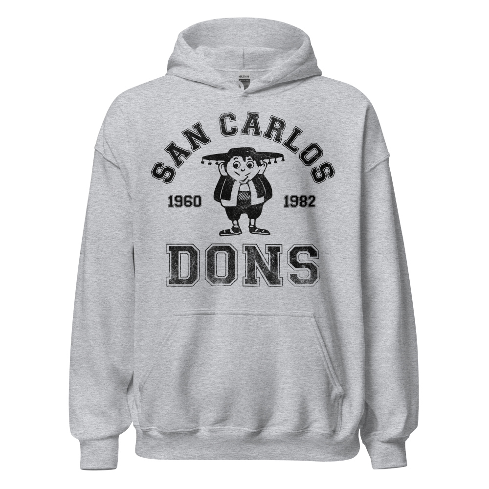 San Carlos High Dons: Unisex Hoodie - Image 2