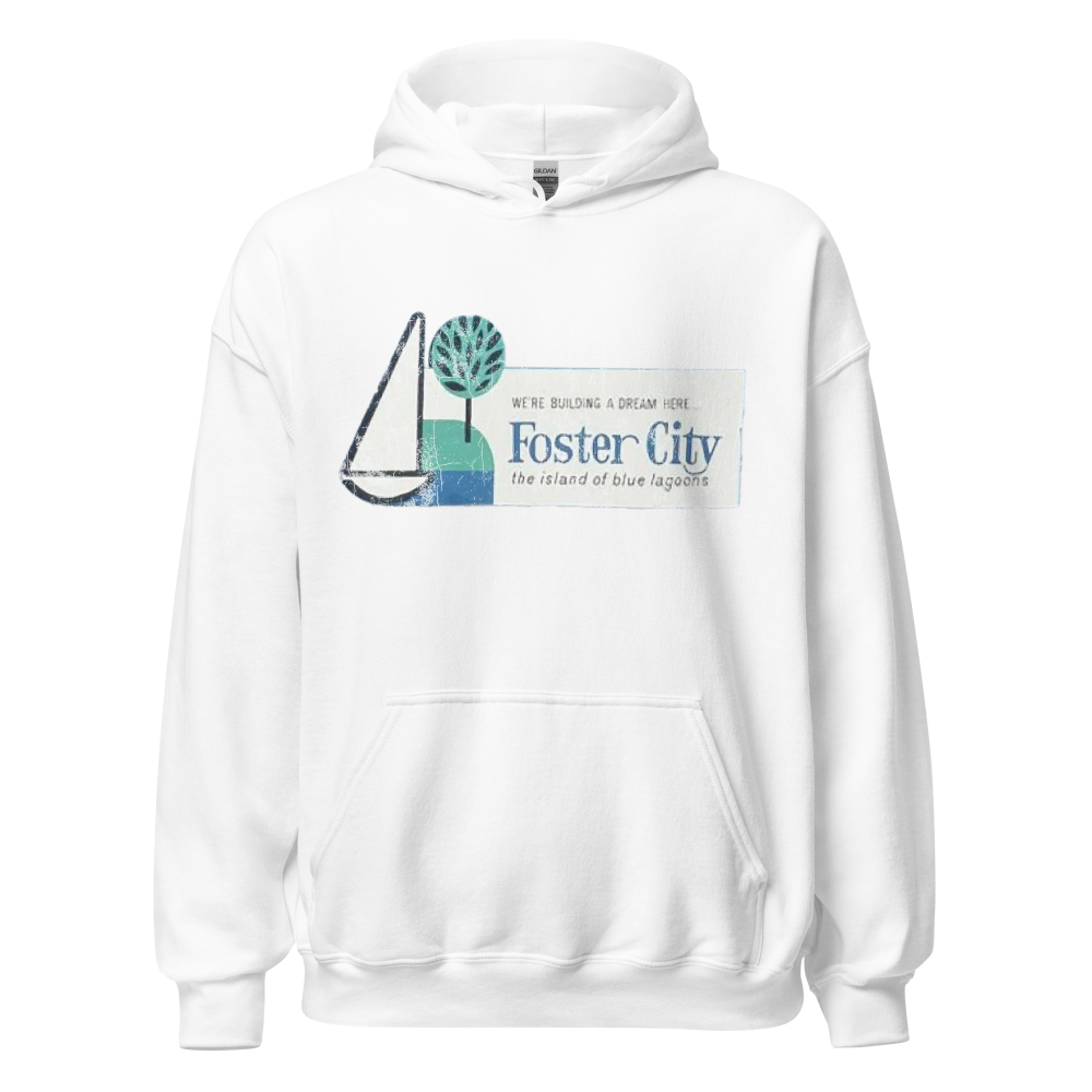 Foster City Billboard: Unisex Hoodie - Image 5