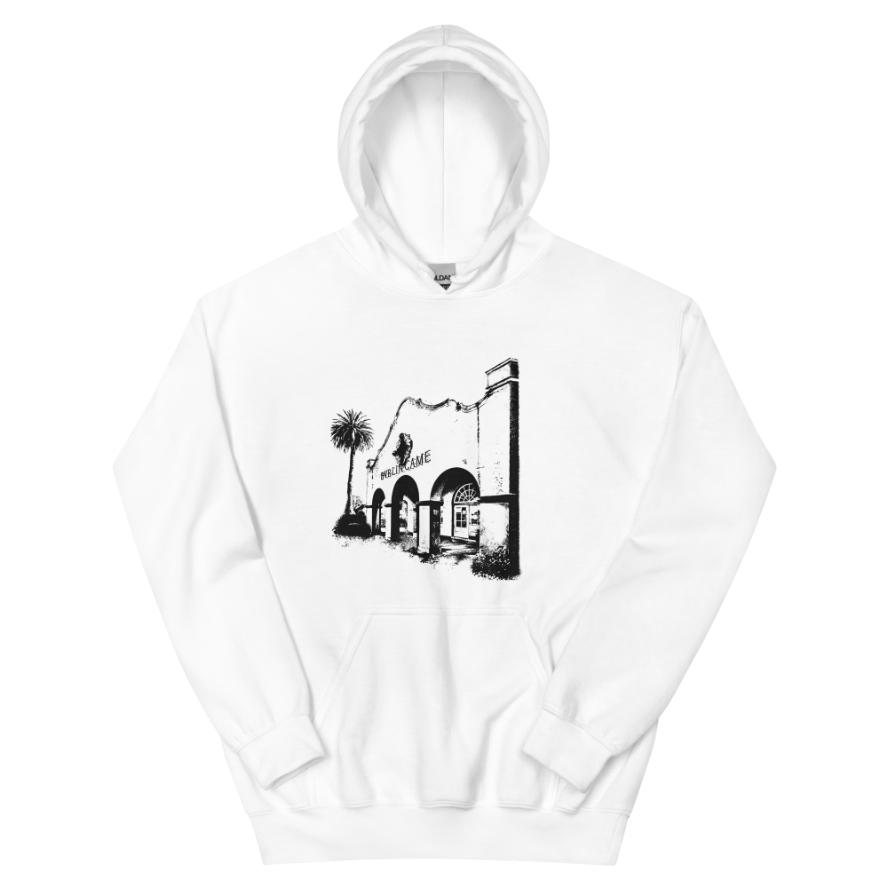Burlingame Train Depot: Unisex Hoodie - Image 4