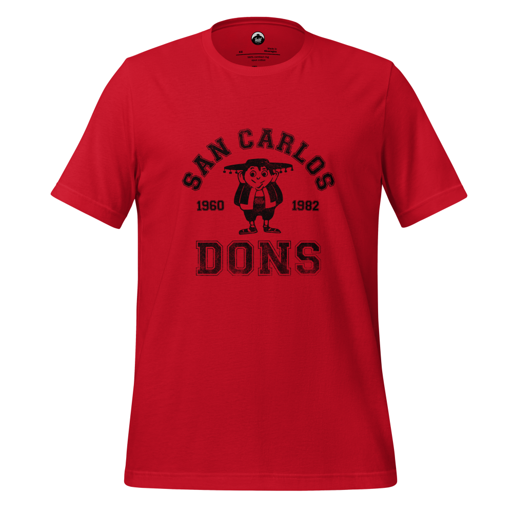 San Carlos High Dons: Unisex t-shirt - Image 2