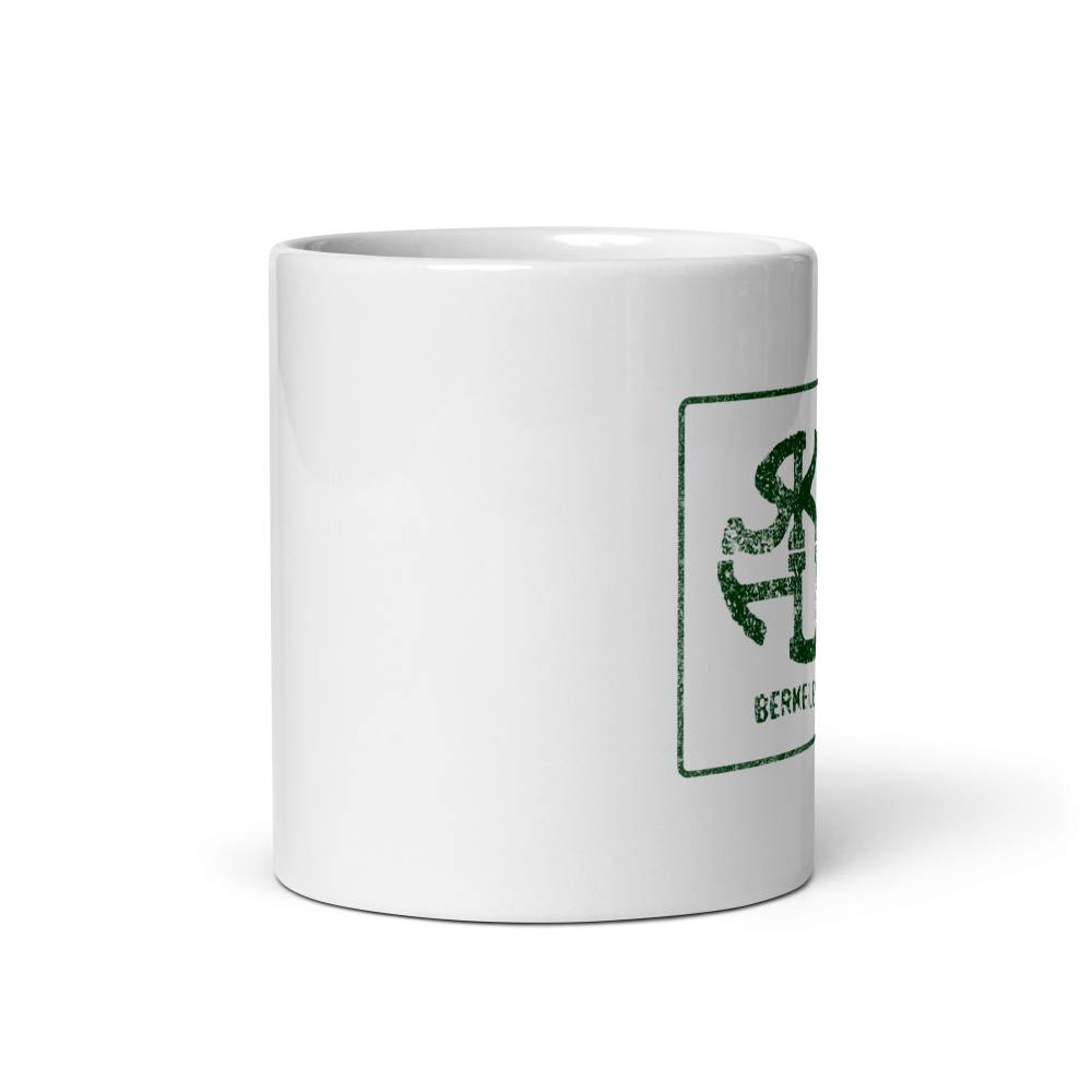 The Ski Hut: White glossy mug - Image 3
