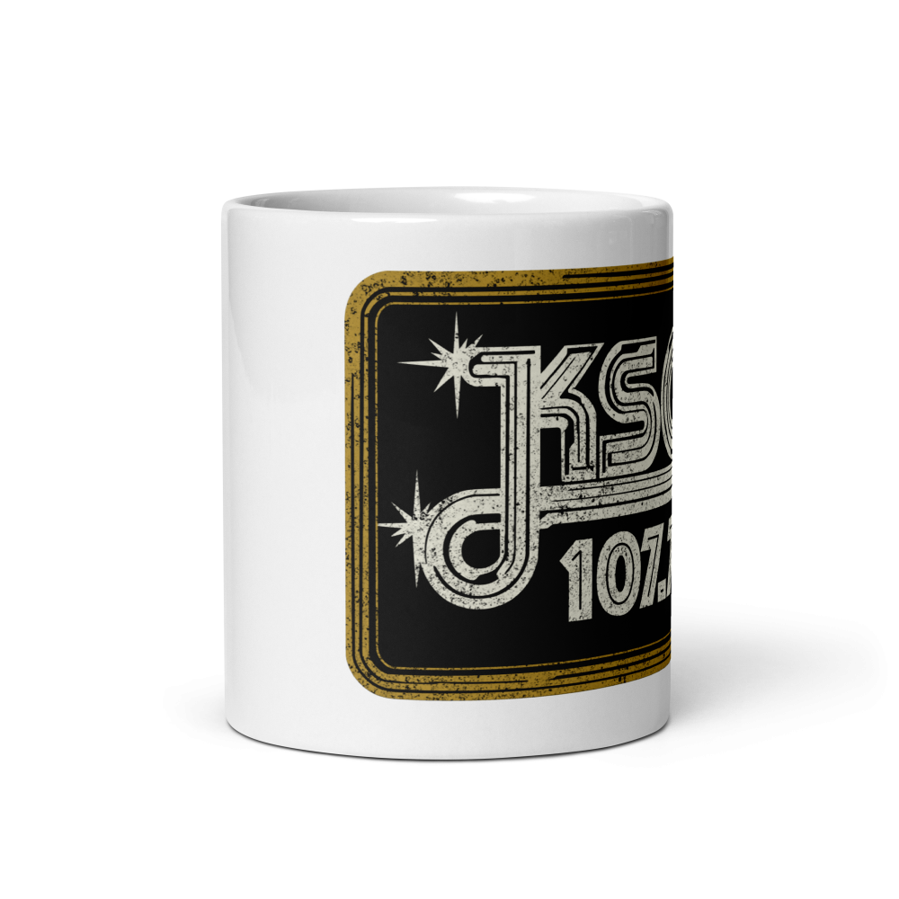 KSOL Radio: White glossy mug - Image 3