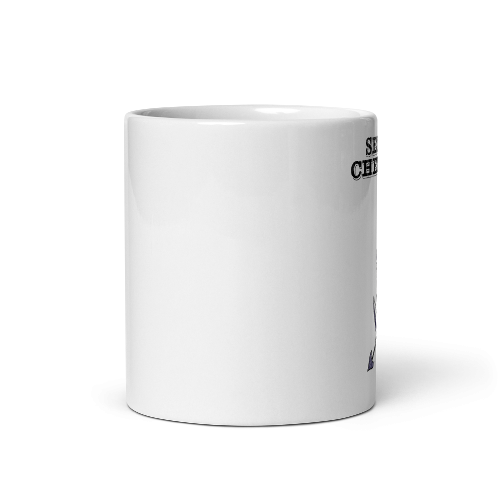 Sequoia High Cherokees: White glossy mug - Image 3