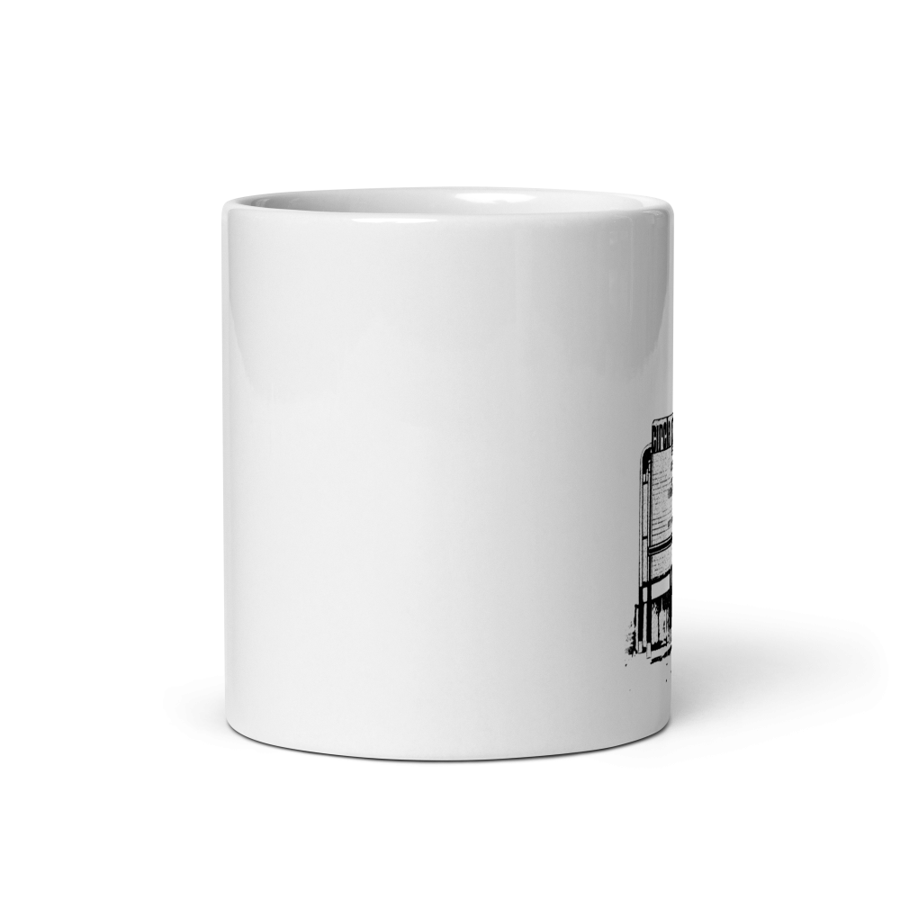 Circle Star Theater: White glossy mug - Image 3