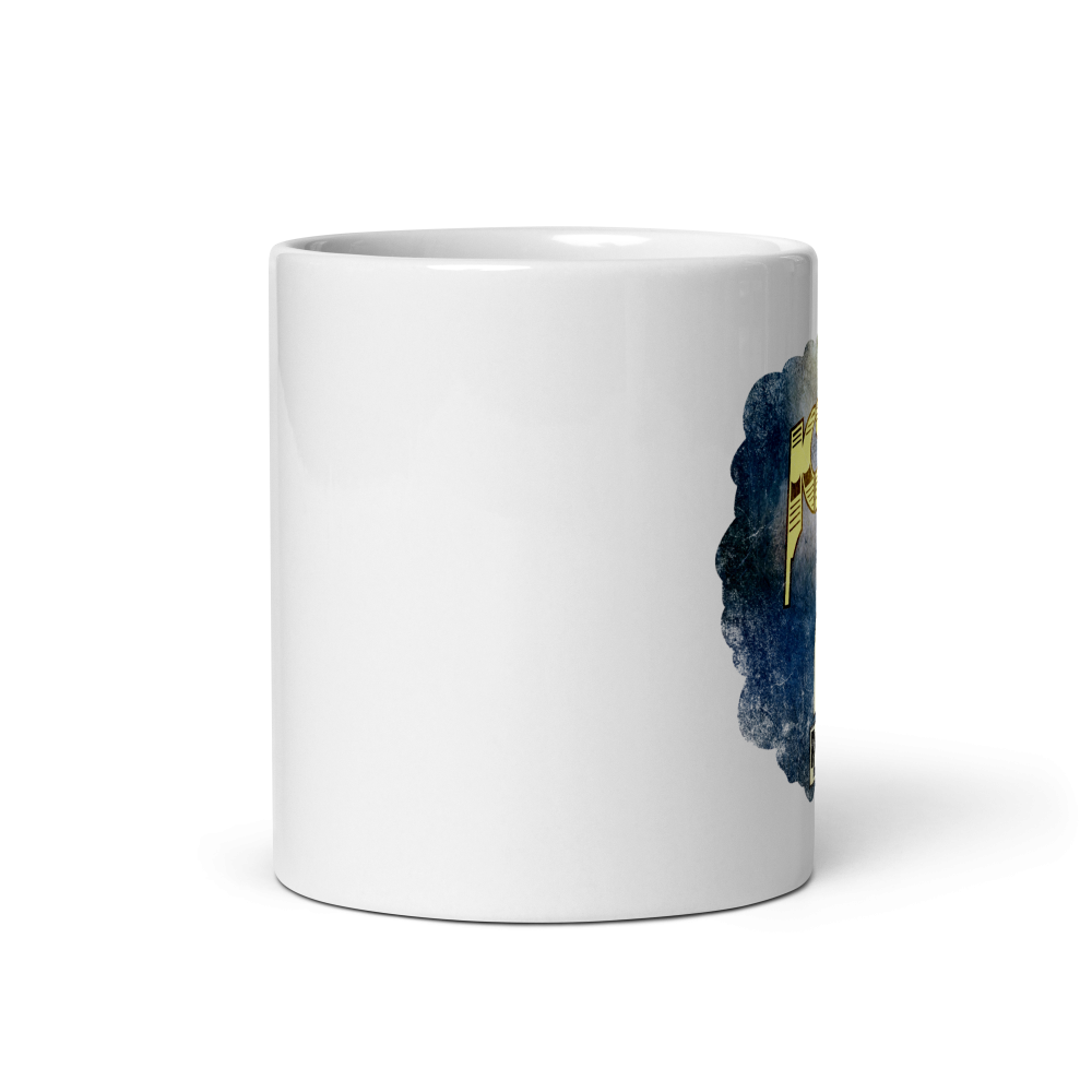 KSJO Rock Radio: White glossy mug - Image 3