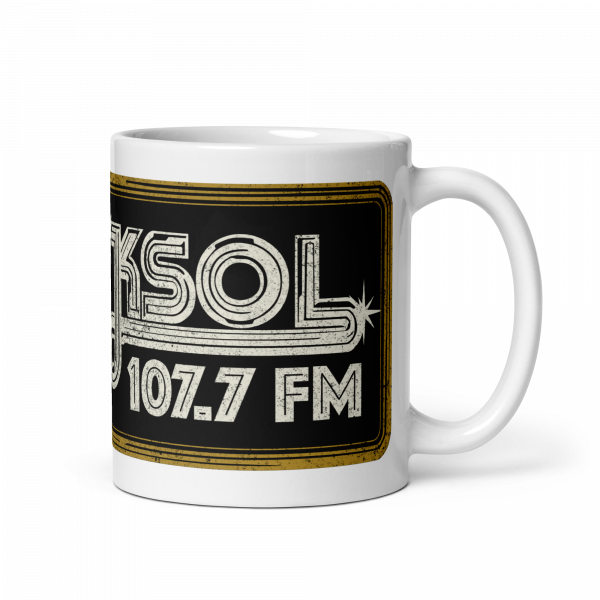 KSOL Radio: White glossy mug