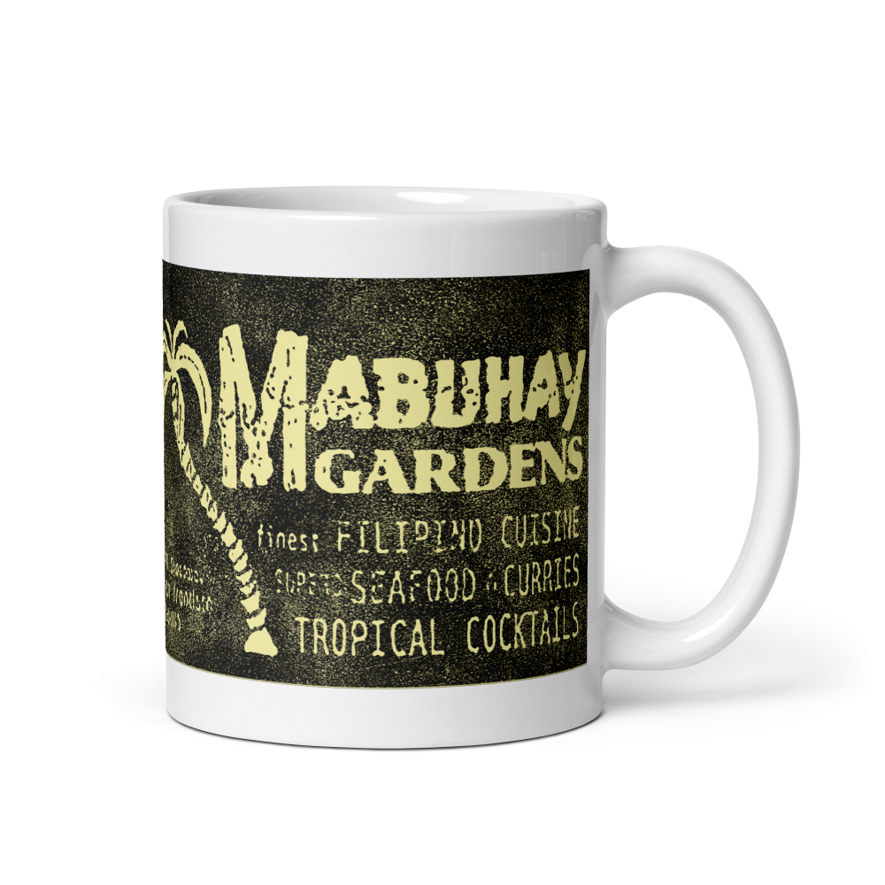 Mabuhay Gardens: White glossy mug