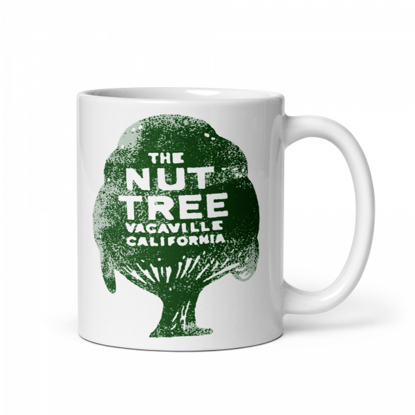 The Nut Tree: White glossy mug