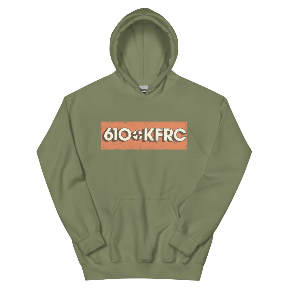 610 KFRC Radio: Unisex Hoodie - Image 3